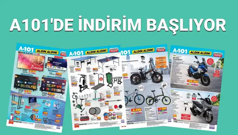 A101 12 Haziran Aktüel Kataloğu ile Eşyalarınızı Yenileyin!