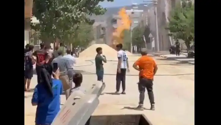 Kilis’te Doğalgaz Borusu Patladı: Hızla Yayılan Panik ve Kurtarma Çalışmaları