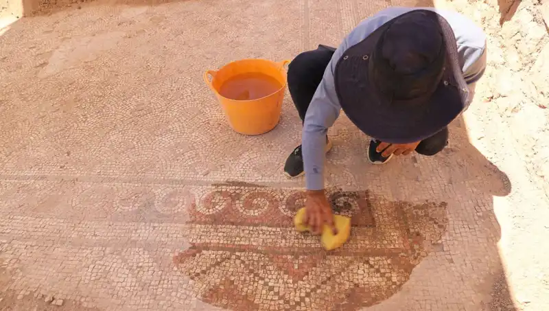 Mardin'de 1500 Yıllık Eşsiz Mozaik Bulundu: Tarihin İzleri