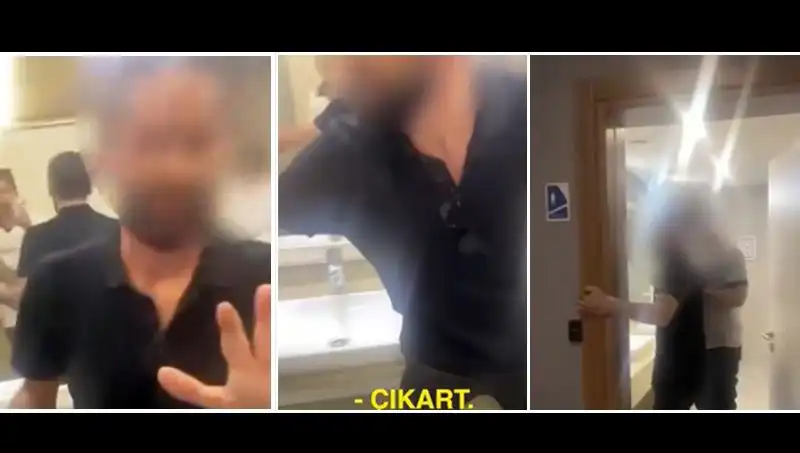 İstanbul'da AVM Tuvaletinde Şok Olay: Kadın Güvenliğe Savundu