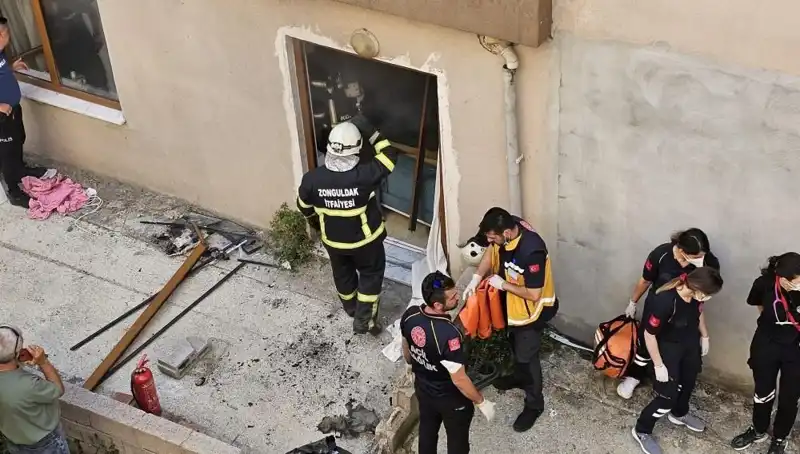 Zonguldak'ta Faciaya Yol Açabilecek Korkutan Patlama Gerçekleşti