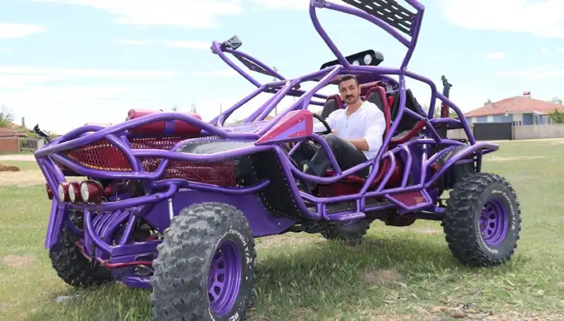Kendi Arazi Araçını Yapan Genç Girişimci: Mad Max İlham Verdi!