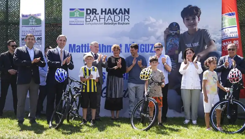 Bahçelievler’de Modern Bir Yapı: Mattia Ahmet Minguzzi Skate Parkı Açıldı