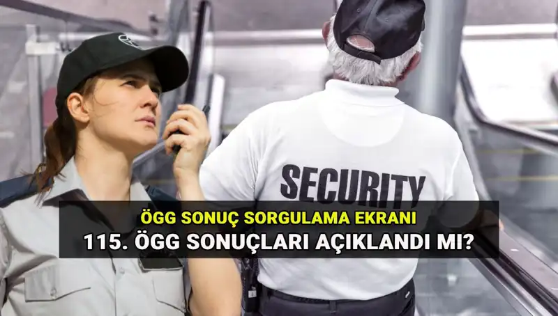 ÖGG Sonuçları Açıklandı! EGM 115. Dönem Sınavı Sonuçları Burada!