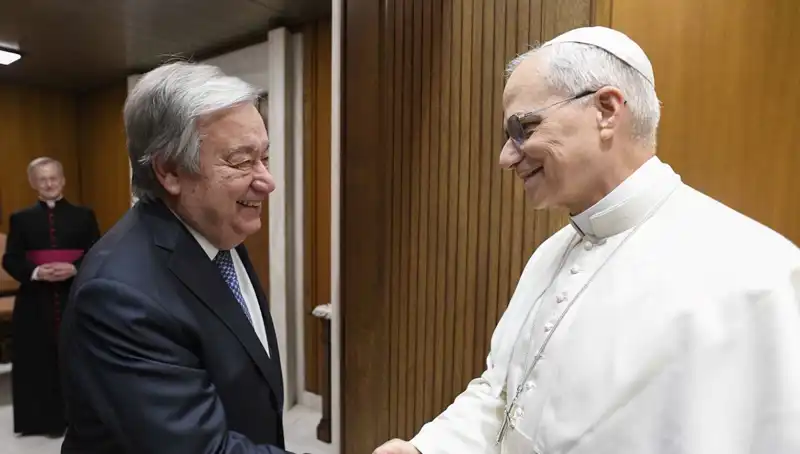 Papa Leo ve Guterres'ten Küresel Barış İçin Tarihi Buluşma