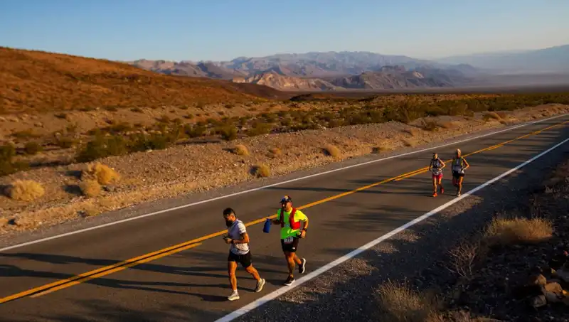 Ölüm Vadisi'nde Koşulan En Zor Maratonda Rekor Kırıldı: Bir Destan Yazıldı