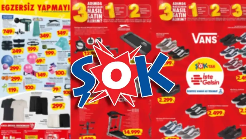 ŞOK Market'te Sağlık ve Spor Ürünlerinde Büyük Fırsatlar