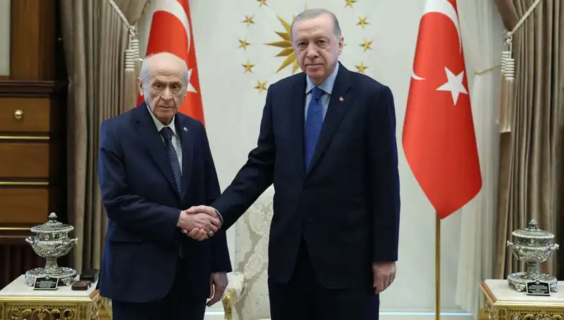 Cumhurbaşkanı Erdoğan ve Bahçeli'den Sağlıkta Yeni İşbirliği Mesajları