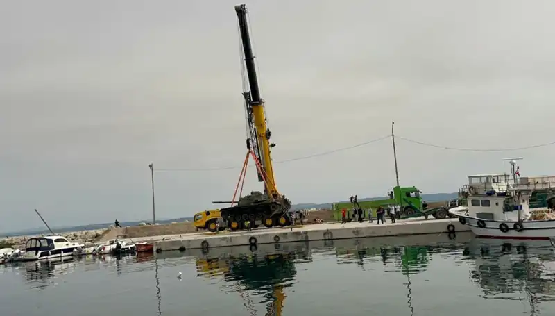 Saros Körfezi’ne Tarihi Bir Adım: Tank Batırılma Projesi